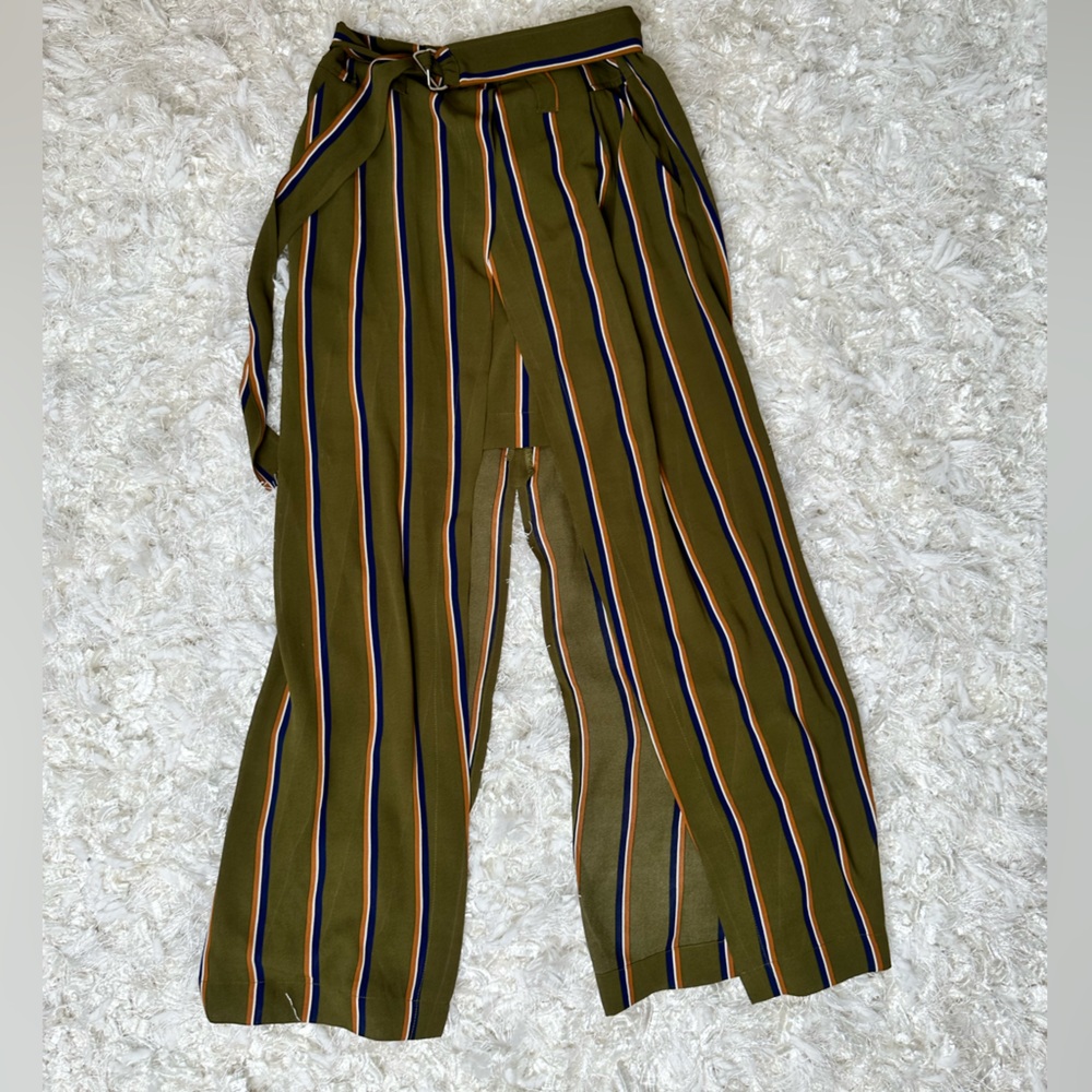 JOA mini skirt with maxi skirt overlay